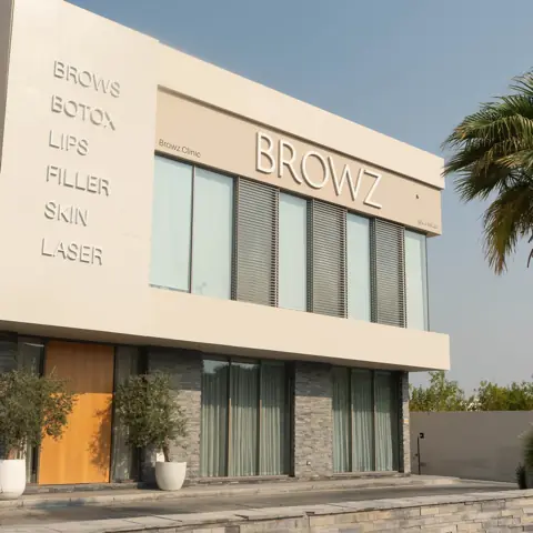 BROWZ clinic interior.