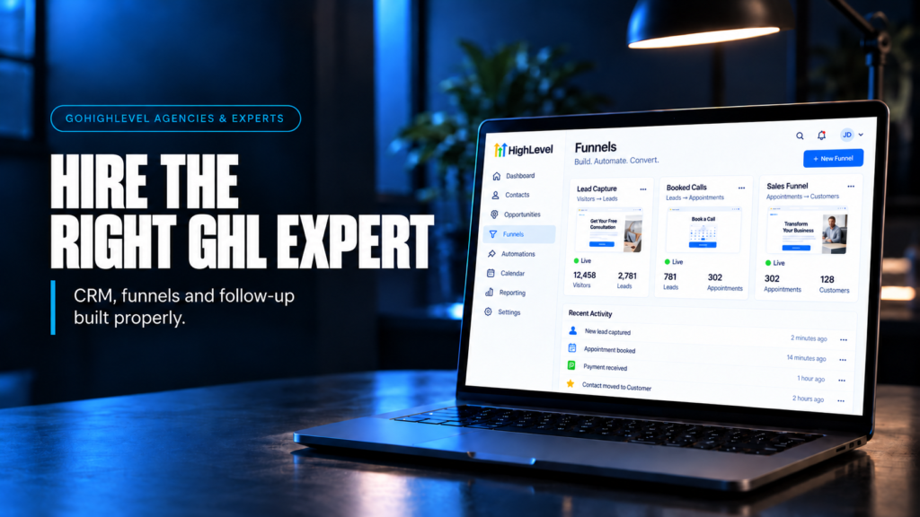 GoHighLevel Expert: The Checklist Before You Hire