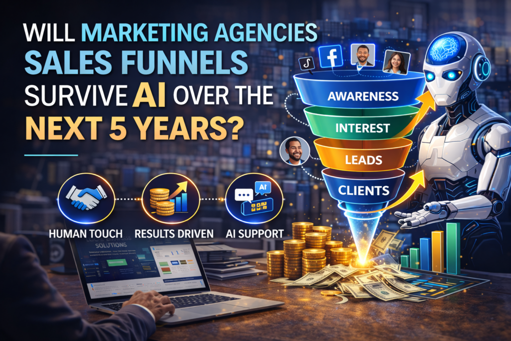 Future of marketing agency sales funnels with artificial intelligence automation and AI driven lead generation systems