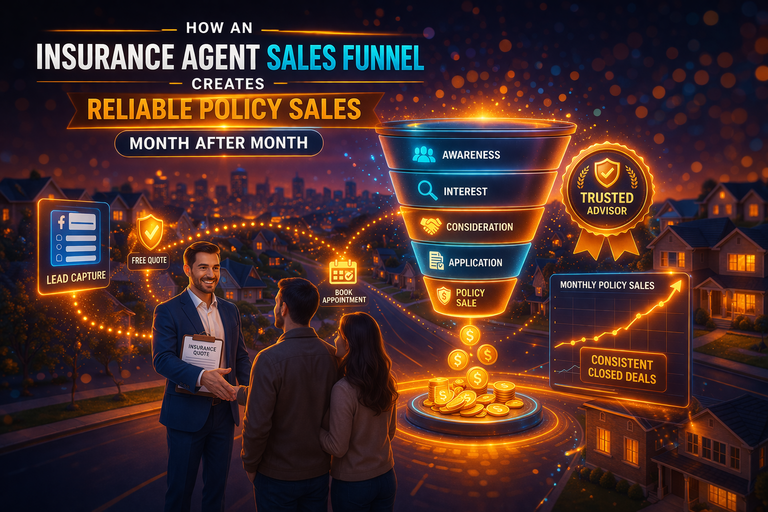 Insurance Agent Sales Funnel