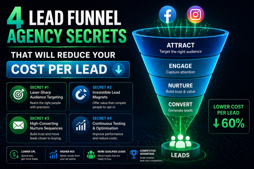 4 Lead Funnel Agency Secrets That Reduce Your Cost Per Lead
