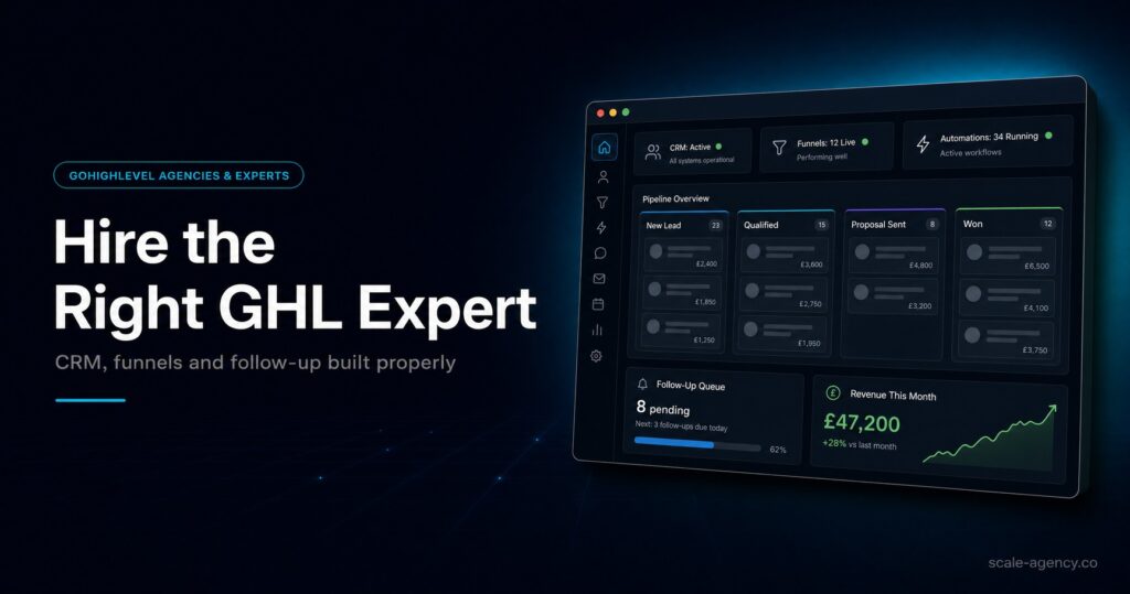 GoHighLevel Expert: The Checklist Before You Hire
