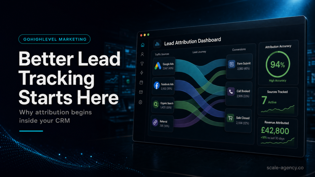 GoHighLevel Marketing Automation Lead Tracking