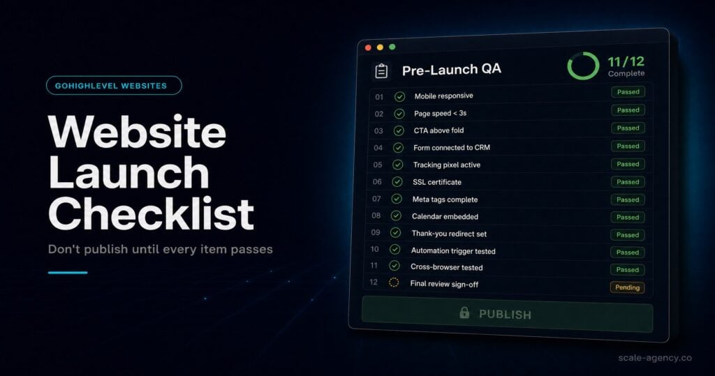 GoHighLevel Website Builder Conversion Rules