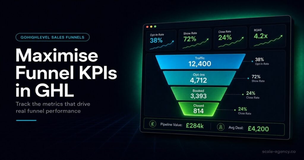 GoHighLevel Sales Funnel KPIs: Fix Lead Quality Friction