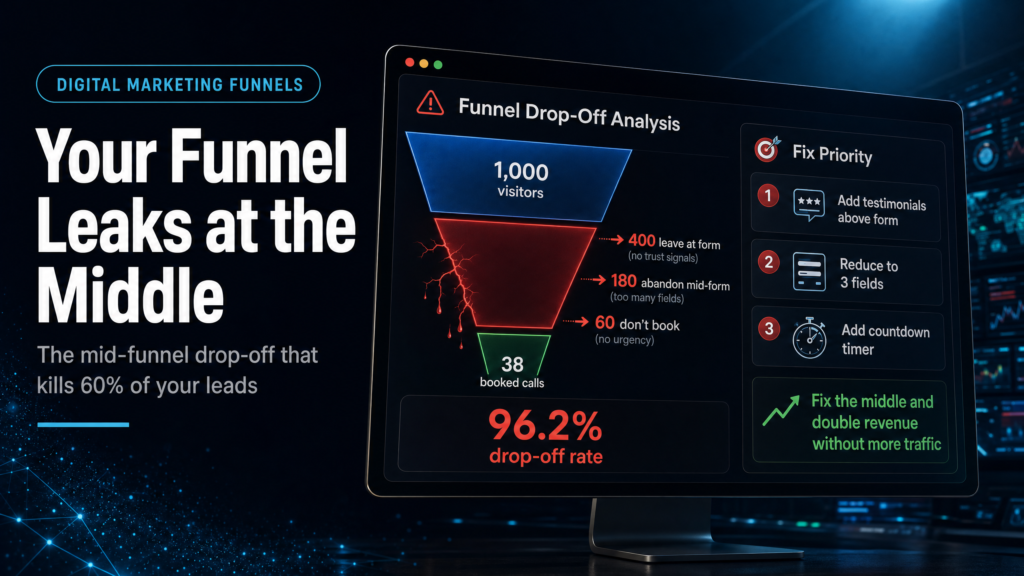 Funnel Building Agency: Why Your Current Funnel Probably Leaks at the Middle