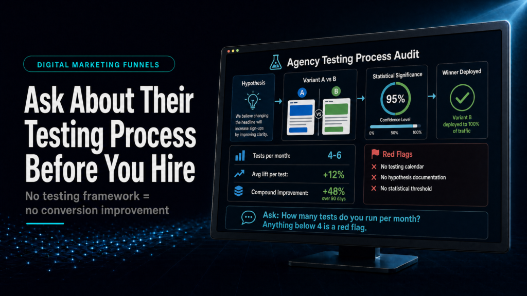 Funnel Building Agency: Before You Hire, Ask About Their Testing Process