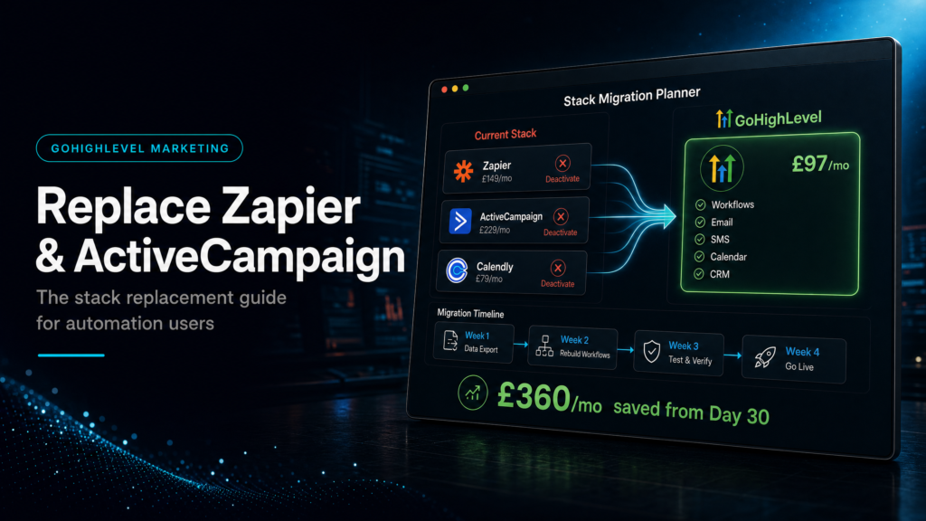 Go High Level Automation: Zapier And ActiveCampaign Replacement