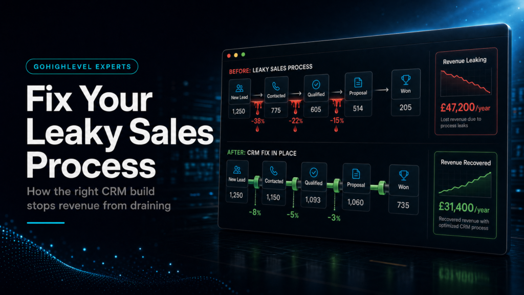 Go High Level Consultant For Sales
