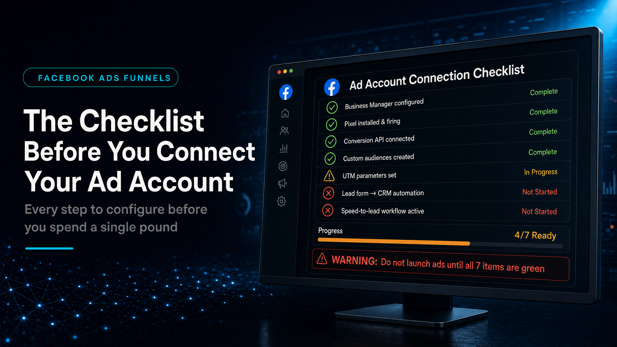 GoHighLevel Facebook Ads Setup: The Checklist Before You Connect Your Ad Account