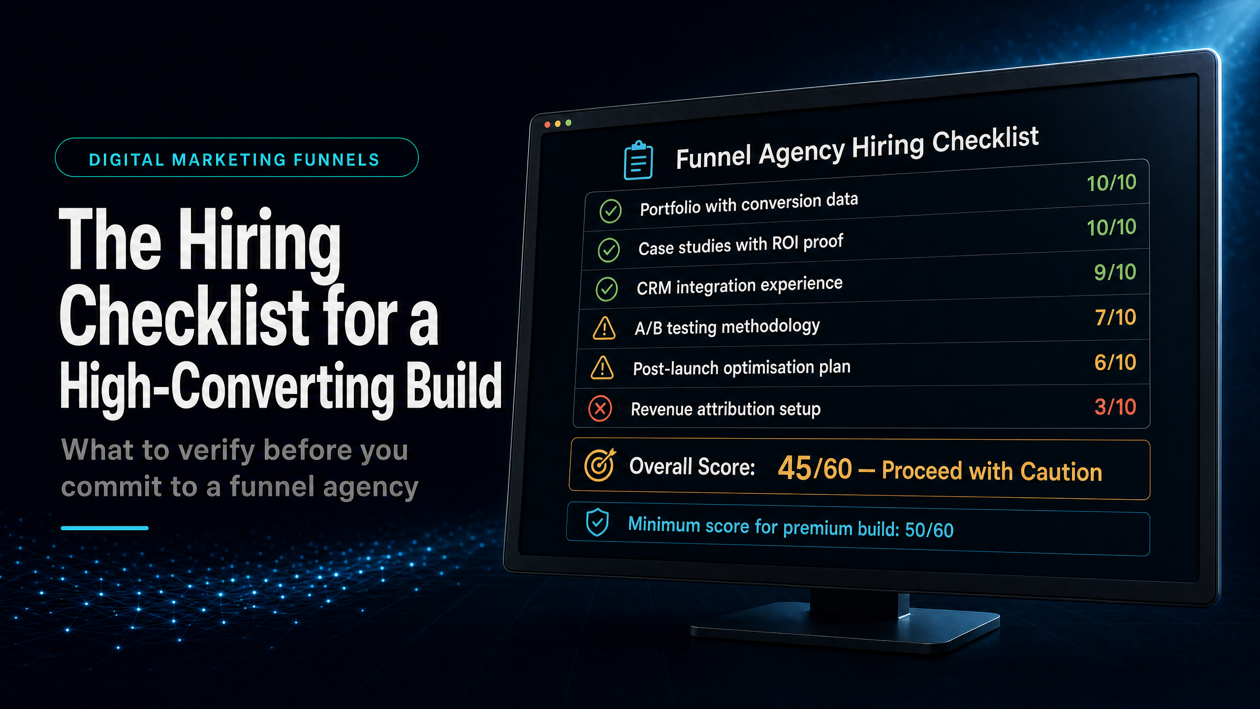 Sales Funnel Agency: The Hiring Checklist for a High-Converting Build