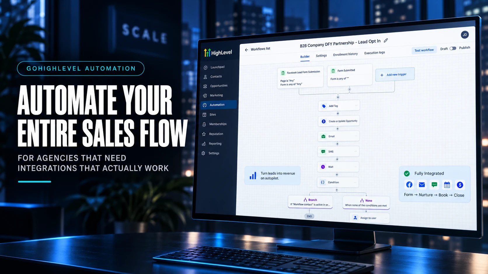 GoHighLevel Automation For Agencies: Build And Test The Sales Flow
